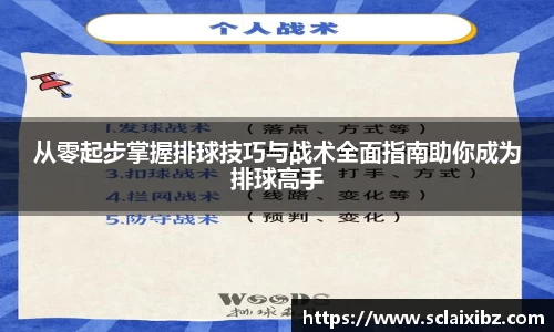 从零起步掌握排球技巧与战术全面指南助你成为排球高手