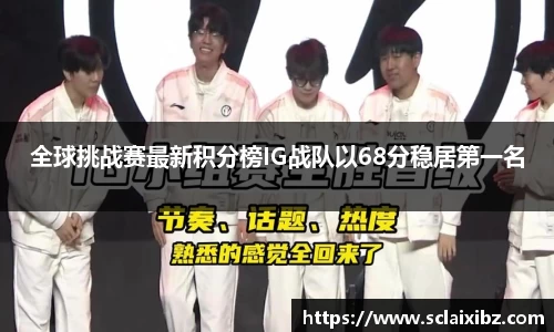全球挑战赛最新积分榜IG战队以68分稳居第一名